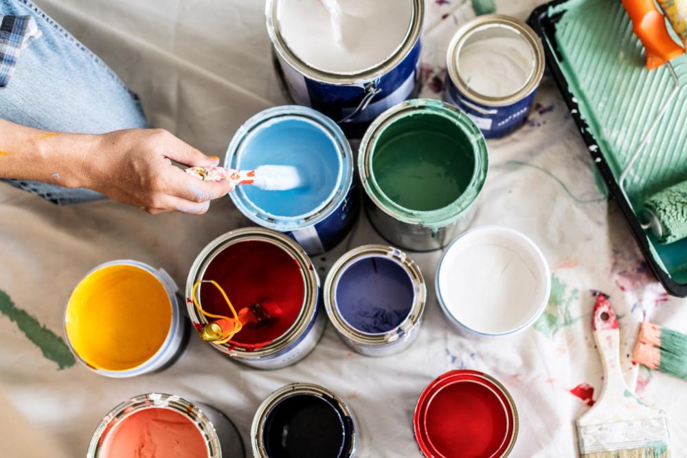 Peinture intérieure à La-Chapelle-Saint-Luc